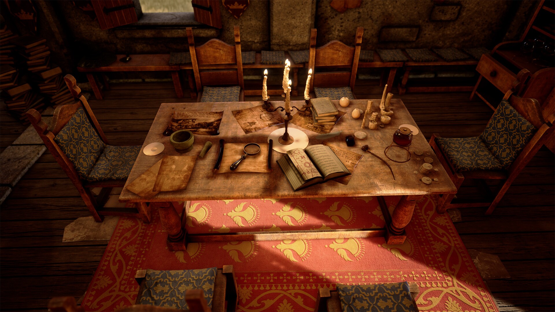 Medieval Furniture / 150+ Variations in Environments UE Marketplace